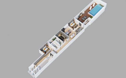 Maisonette sur un niveau à Mosta